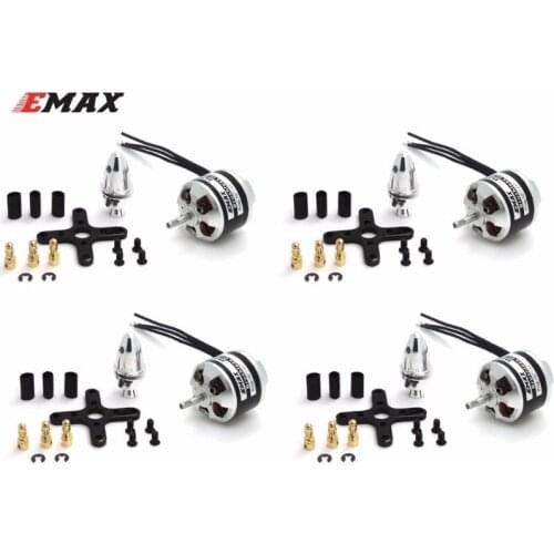 4set/lot Original Emax XA2212 820KV 980KV 1400KV 3S Brushless Motor for Mini 250 280 FPV Quadcopter Quadcopter