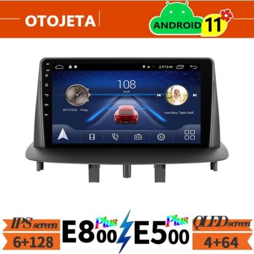 For Renault Megane 3 2011 Android 10 Car Radio Multimedia Video Player Navigation GPS 6GB Ram 128GB Rom Autoradio Stereo HU
