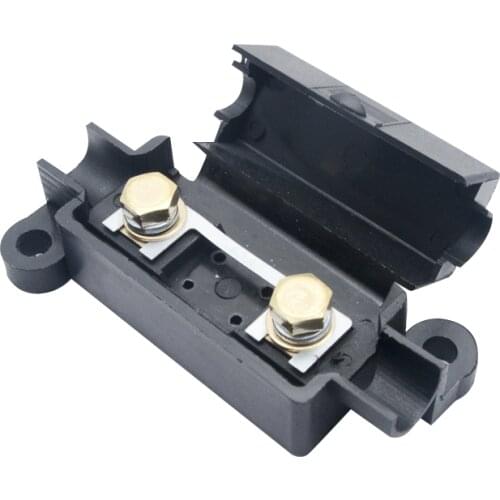 Car Fuse Holder 100 AMP Strip Link Suit Duty Fuse Black For RV Camper Trailer Truck Bus Van