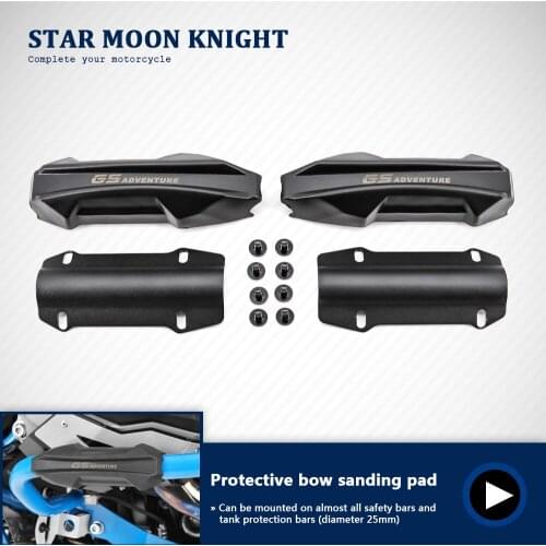 For BMW R1250GS R1200GS R1200RT K1600GT R1200RS G310GS Motorcycle 25mm Crash Bar Bumper Engine Guard Protection