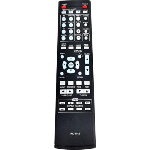 RC-1149 Remote Control Replacement for DENON RC-1158 RC1158 XV-5809 AVR-390 AVR-1311 DHT-1312B AV Surround Receiver