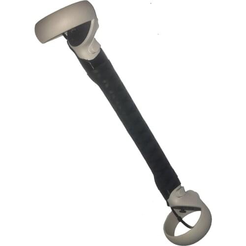 Double-headed Lightsaber Grip for Oculus Quest 2 Beat Saber Q2 VR Game Headset Touch Controller Holder Accessories(used)