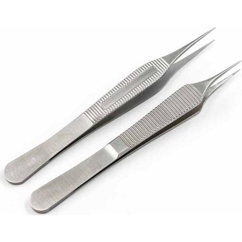 Edison Fine Tweezers Double Eyelid Surgery Tool Ophthalmology Eyelid Fat Dice Line Carving