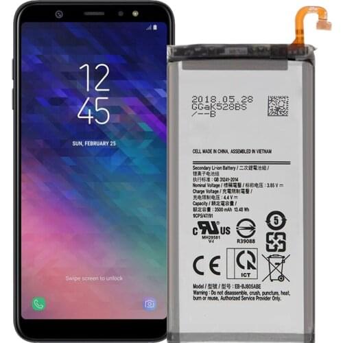 EB-BJ805ABE Battery For Samsung Galaxy J8 SM-J810M Battery EB-BJ805ABN Replacement Repair Part