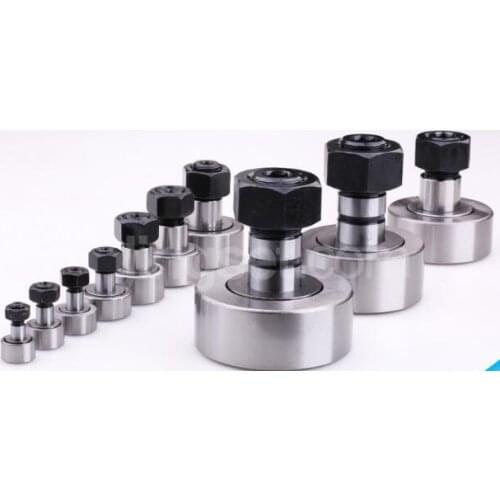 KRE22PP Cam Follower track needle roller bearing curve roller bearings bolt roller Threaded Rod Stud Type