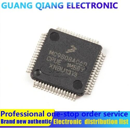 1PCS MC9S08AC60CPUE IC MCU 8BIT 60KB FLASH 64LQFP