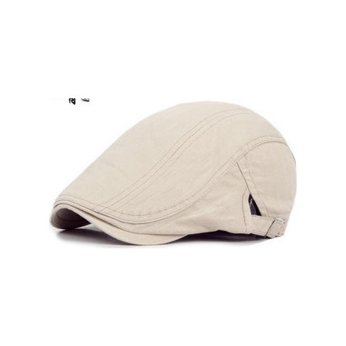 50pcs/lot korean style man casual cotton beret cap female solid spring autumn cap