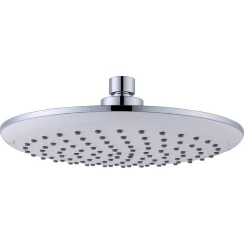 8 Inch ABS Plastic Chrome Top Spray Hotel Bathroom Single Rain Shower Head Sprayer Water Saving