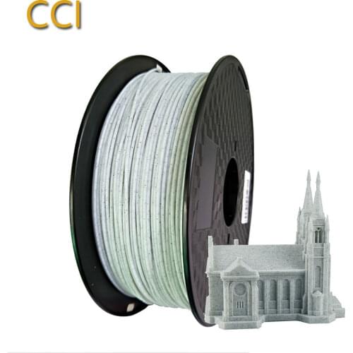 PLA marble 3d printer filament 1.75mm 1KG stone wire rock texture plastic printing materials for stone ceramic statue creativity