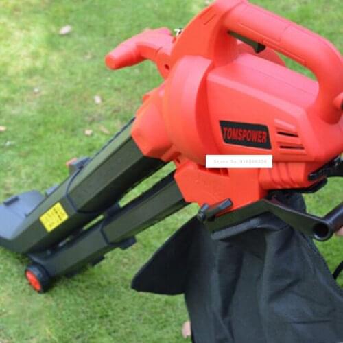 New Electric Leaf Suction Machine Outdoor Garden Leaf Blower & Vacuum-Powerful 2800W 220V 14000 rev/min 275km/h With 10m Cable