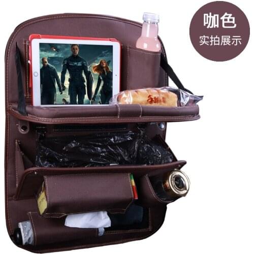 Hot sale multicolor car seat back bag cloth bag multi-pocket storage bag storage bag storage bag accessories diaper bag