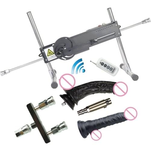 Fredorch 120W Strong Power Sex Machine Automatic Love Machine Vac-u-Lock Automatic Vibrator for Adults 3-12cm Stroke Length