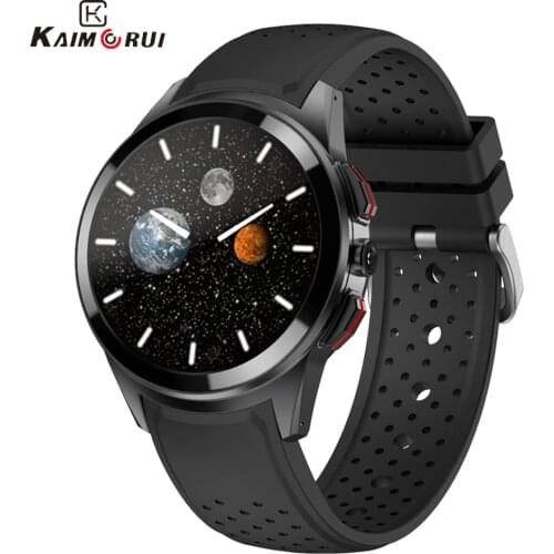 Kaimorui LT10 4G Smart Watch Men 1GB+16GB 8MP Camera 500mAh 1.39" Android9.1 Watch Phone WIFI GPS Smartwatch 2021 For Xiaomi iOS