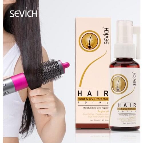 Sevich 50ml Hair Care Spray For Hair Heat & UV Protector Hair Scalp Treatment Repair Prevent Hair Thinning Loss Products