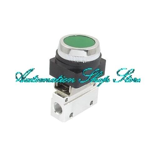 1/8" PT Thread Three Way Two Position Momentary Pneumatic Valve MOV-321PP