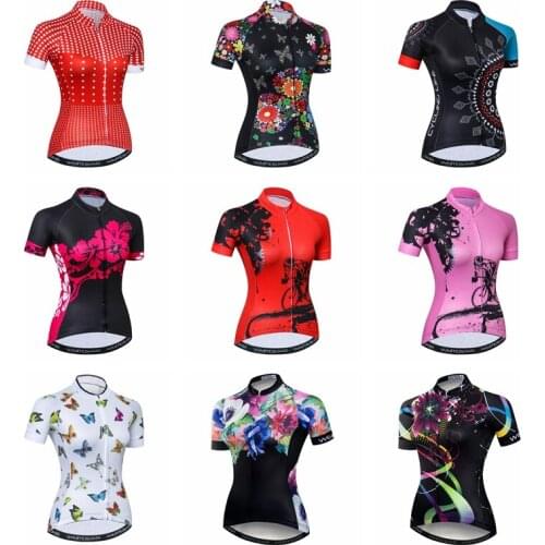 Weimostar Cycling Jersey 2021Womens Summer Bicycle Youth Racing Bicycle Clothing Summer Mountain Bike Bicycle Shirt