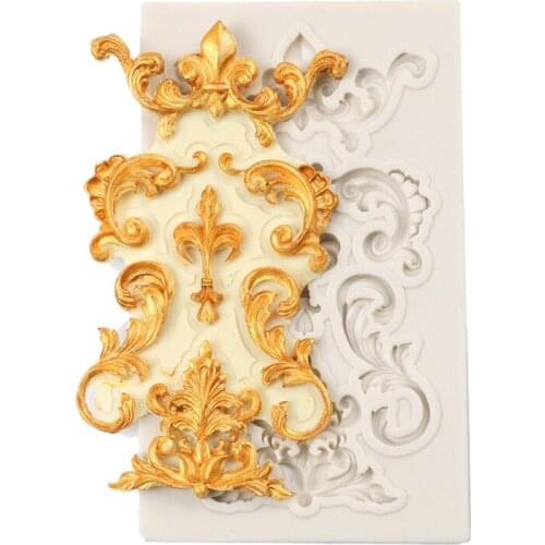 1 Piece Border Silicone Mold Fondant Mold Cake Decorating Tools Chocolate Gumpaste Mould Sugarcraft Cake Decorating Tools