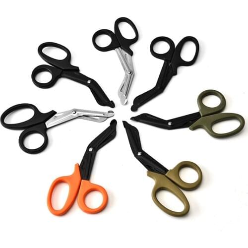 1pcs Survive Paramedic Medical Rescue Scissor Trauma Gauze Emergency First Aid Shear Outdoor Nurse Utility Camp Hike