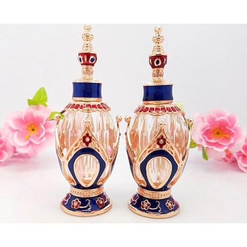 10ML essential oil bottle perfume bottle crystal glass bottles small pefume sample containers refillable makeup containers