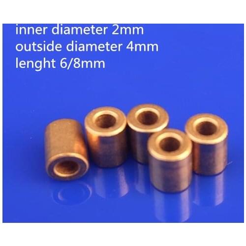 10pcs copper sleeve Copper base powder metallurgical parts Powder Metallurgy oil bushing porous bearing