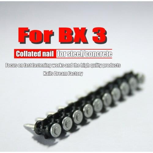 HILTI BX3 cordless BX3 gas nails for hand tools steel nails for cement board steel al-alloy for home decoration use
