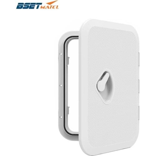 270*375mm ABS Plastic Anti Aging Ultraviolet White Deck Marine Hatch Deck Access Hatch Boat Hatches Inspection Yacht Cover RV