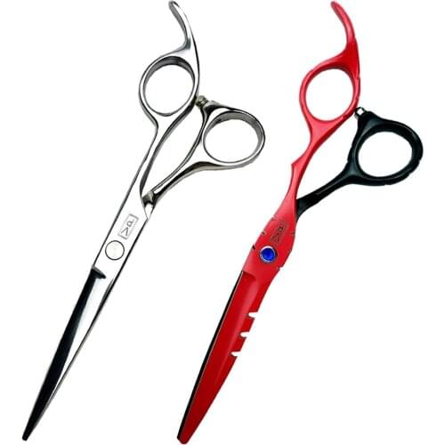 6.0 Japan Professional Hairdressing Scissors Barber Thinning Hair Scissors Cutting Hair Shears Japanese 440C Scissors