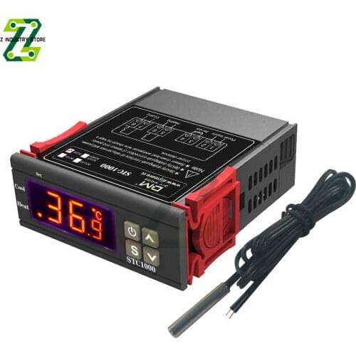 STC-1000 DC 24V LED Digital Thermostat for Incubator Temperature Controller Thermoregulator Relay Heating Cooling Control
