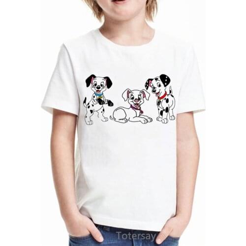 Funny dog t-shirt kids summer best funny cartoon dog graphic t-shirt boys/girls unisex summer harajuku casual t-shirt kids tops