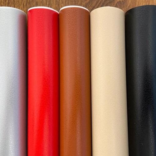 Leather beige Pattern PVC Adhesive Vinyl Film Stickers Waterproof Decoration Change Color Decal Vinyl Wrap For Car Motorcycle