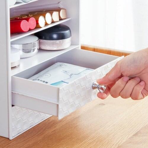 Hot Makeup Organizer Cosmetic Storage Box Skin Care Product Rack Desktop Brush Holder Jewelry Organizer Case Container