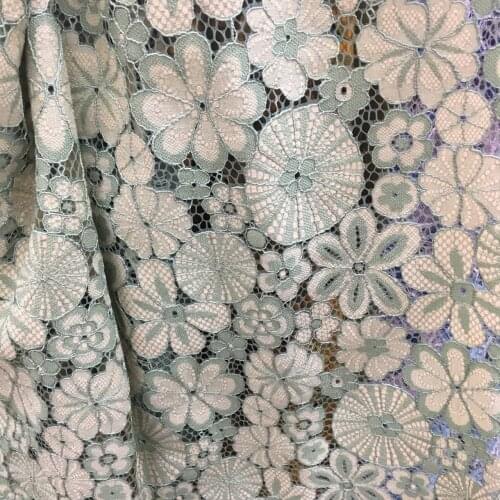 GLace 1Y/lot new style flower mesh sewing eyelash lace fabric textile for gilr dress 100% Polyester TX1306