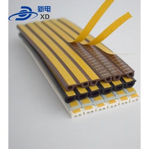 Fire resistant boat sectional garage door window rubber