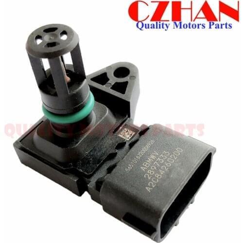 Original NEW 2897333 4903286 4921322 MAP Air intake Pressure Sensor for CUMMINS 2007-UP Dodge Ram 2500 3500 6.7L