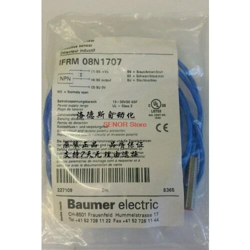 Direct sales original inductive proximity switch sensor IFRM 08N1707