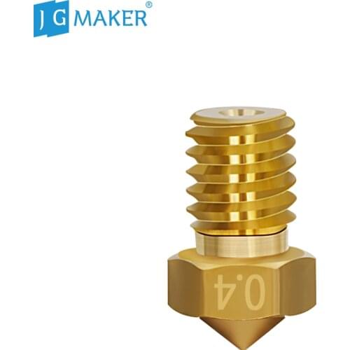 JGMAKER A5S A3S A5 MAGIC 3D Printer Nozzle 0.4mm For 1.75mm Filament Extruder Print Head Brass Nozzle