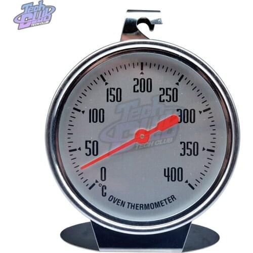 0-400 Celsius Stainless Steel Oven Thermometer Mini Dial Stand Up Temperature Gauge Gage Food Meat Kitchen Tools Oven Cooker