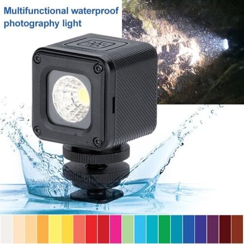 10M Waterproof LED Video Maker Light Vlog Fill Lighting for DJI OSMO Gopro Cameras NK-Shopping