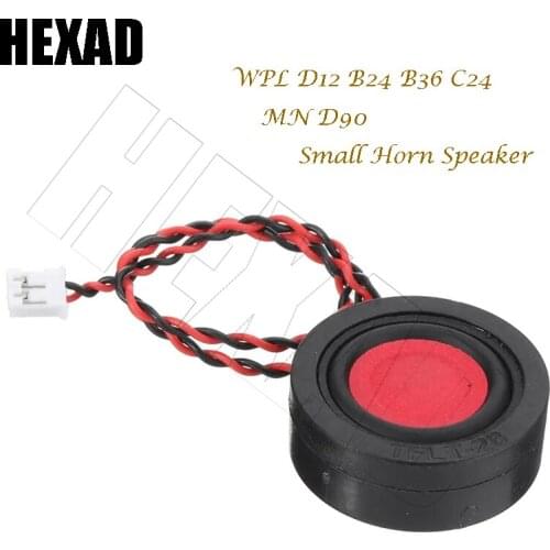 WPL Original V3 Sound Group Small Horn Speaker Upgrade Accessories Suitable For WPL D12 B24 B36 C24 MN D90 Remote Control Truck