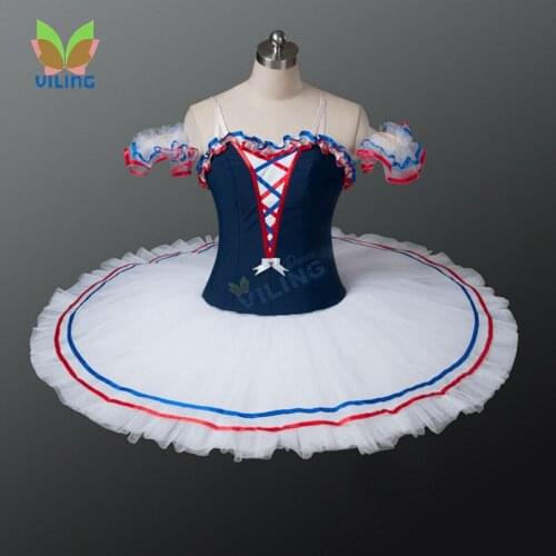 Women funny ballet tutu Navy blue professional ballet tutus Adult swan lake ballerina ballet dress