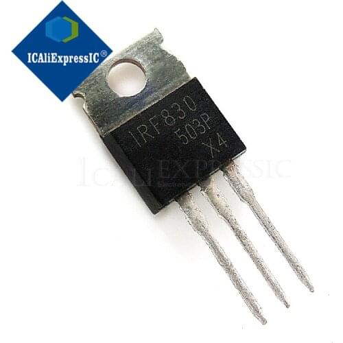 10PCS IRF830 IRF830PBF MOSFET N-Chan 500V 4.5 Amp TO-220 new original In Stock