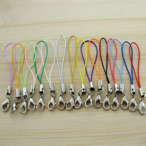 10pc/Lot Cute DIY Lobster Clasp For Jewelry Making Keychain Women Bag Phone Wallets Keyring Ornaments Key Chain Ring Accessories
