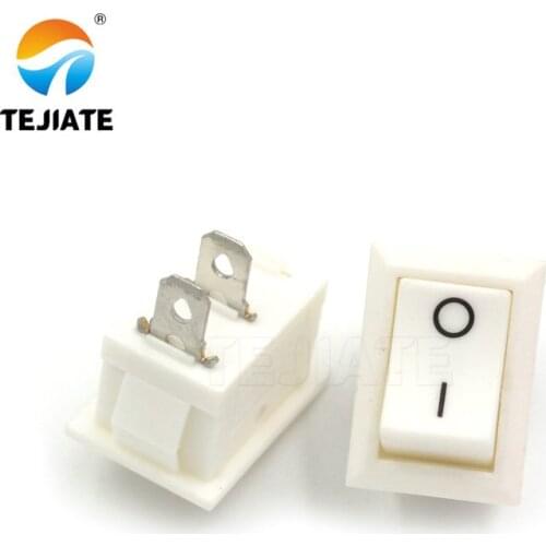 10PCS Boat Type Switch KCD1-1 Water Dispenser Electronic Scale Ship Shaped Rocker Power Button Toggle Microswitch 2 Feet 2 Gear