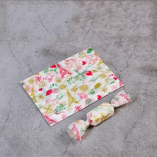 200pcs/lot Candy Wrapper Iron Tower Birthday Party Homemade Greaseproof Waterproof Twisting Wax Paper Nougat Wrapping Oil Paper