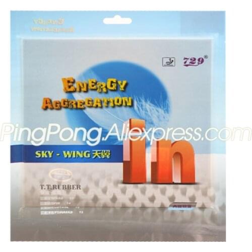 Friendship 729 Sky Wing IN / Skywing Factory Tuned Light Weight Backhand 729 Table Tennis Rubber Ping Pong Sponge