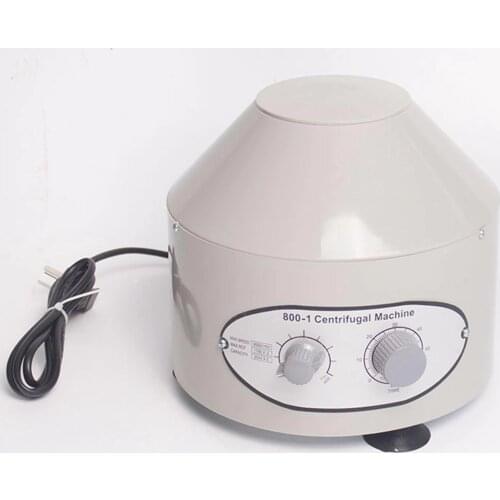 110V 50hz 25W 800-1 Electric Centrifuge Desktop 0-4000rpm Cap 20ml Test Tubes