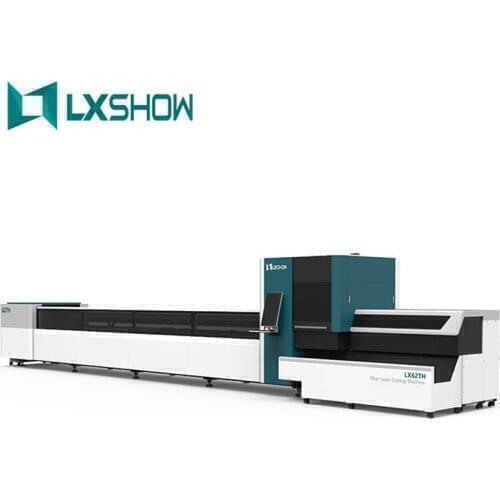 Cnc metal pipe tube fiber laser cutting machine cutting tube stainless cnc laser for large diameter tube laser cutting