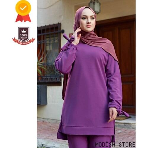 Linerless Crew-Nec Muslim Woman Set 2021 Dresses For Women Abaya Dubai 2021 Ramadan Aid Moubarak Hijab Set Kaftan Islam