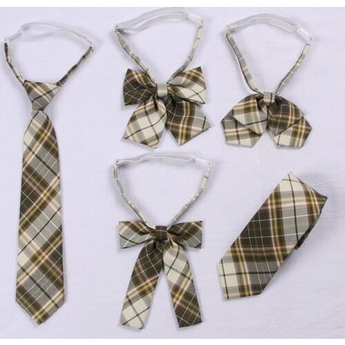 2019 High School Uniform Jk Bow Tie Students Accessories Japanese High School Girls Neck Rope Butterfly Knot Cravat Preppy Chic