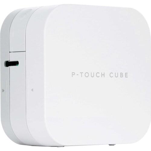 Brother PT-P300BT P-Touch Cube Label Printer Mini Label Maker Brother Typewriter Bluetooth Connection For 6/9/12 Mm Ribbon